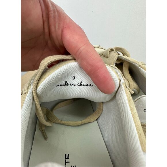 Charlotte Stone Women’s Suede Leather Low Ankle Dean in Tan Sand - Picture 5 of 11